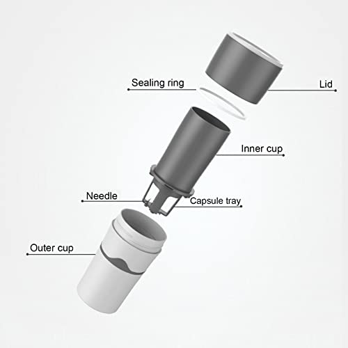 Portable Single Serve Coffee Maker for Travel Camping Office J253401