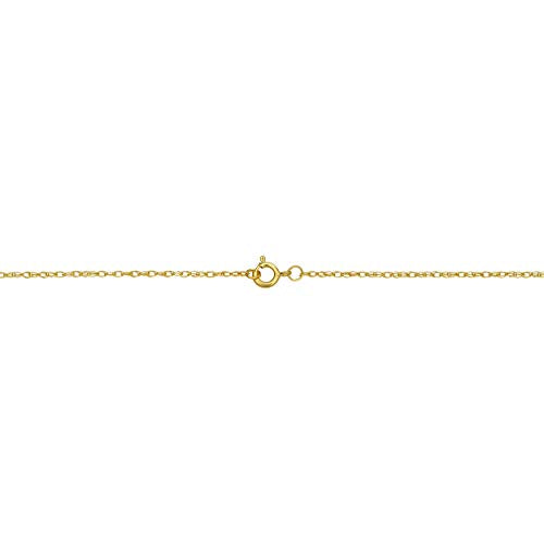10k Yellow Gold Rope Chain Necklace Y545867