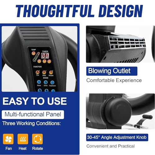 Hairdressing Heating Machine with Infrared Dryer, Wall Mount, Adjustable Timer and Temperature Q8660