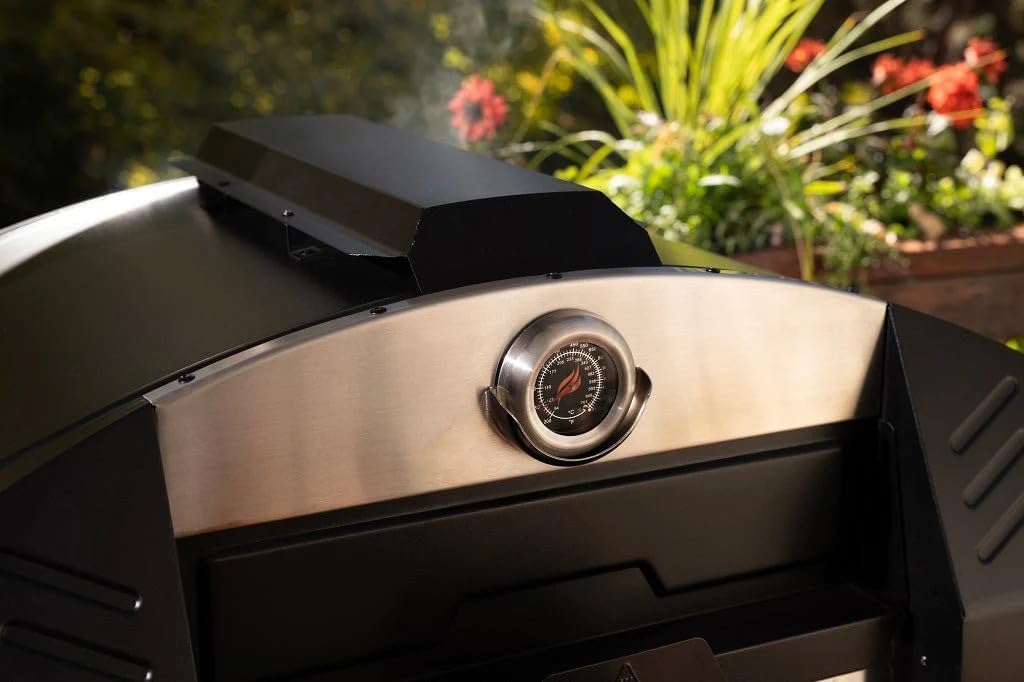Outdoor Portable Propane Pizza Oven with Pizza Peel and Cutter J737597