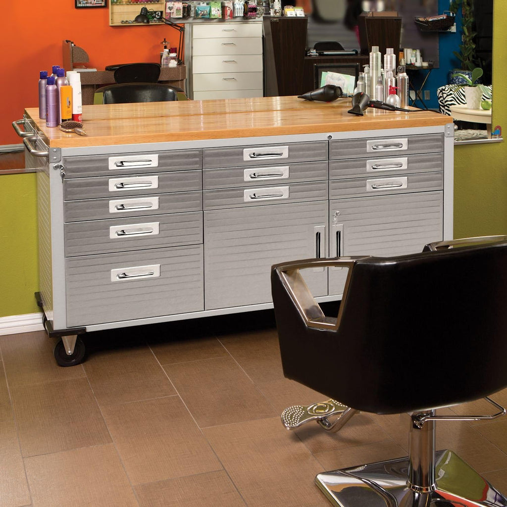 Rolling Workbench with Granite Top G556403