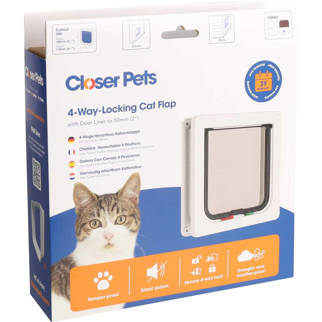 Cat Flap with Door Liner C9732