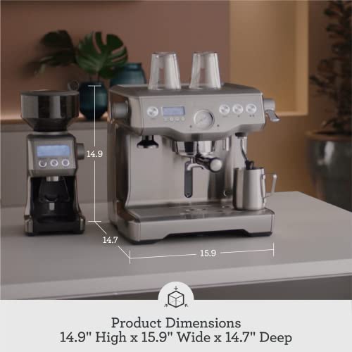 Dual Boiler Espresso Machine, Brushed Stainless Steel V1887