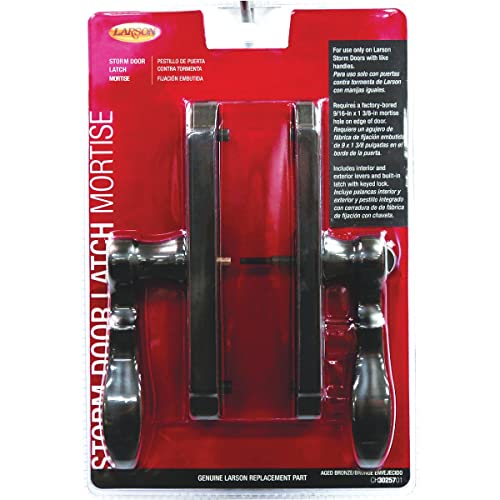 Storm Door Mortise Handle Set (Brushed Nickel) X178565