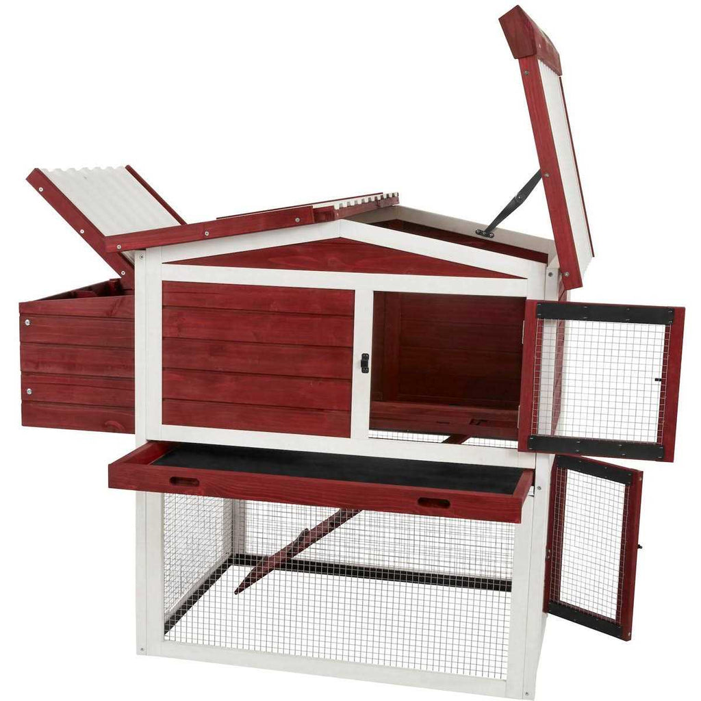 Wooden Outdoor Chicken Coop I3660
