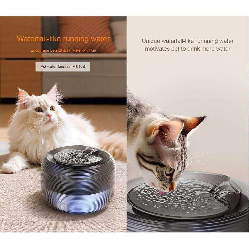 Translucent Pet Drinking Water Fountain for Cats Dogs N6511
