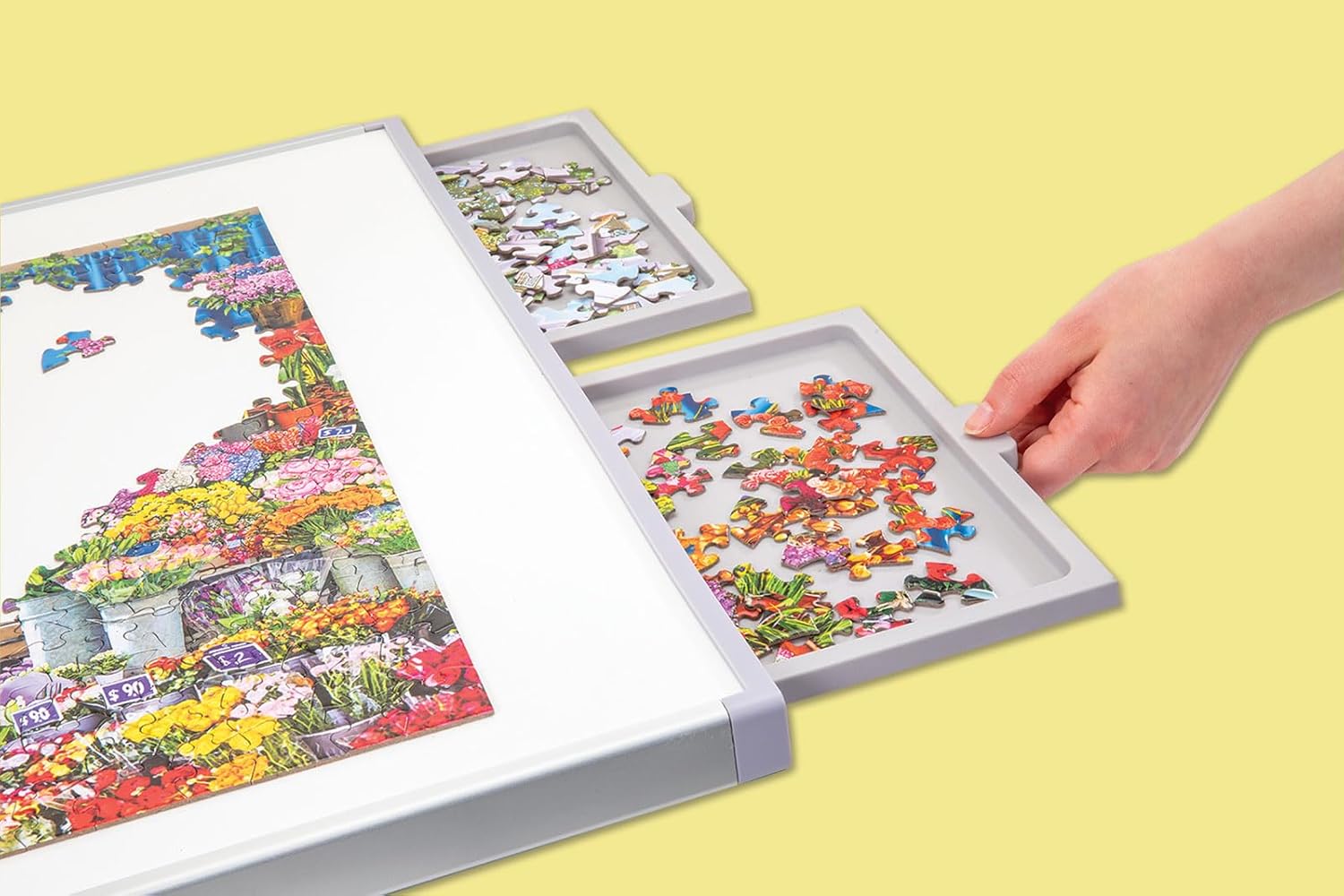 1000 Piece Puzzle Board with Drawers and Storage System K5858