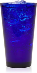 Libbey Glass Cobalt, 8 Count (Pack of 1), Flare
