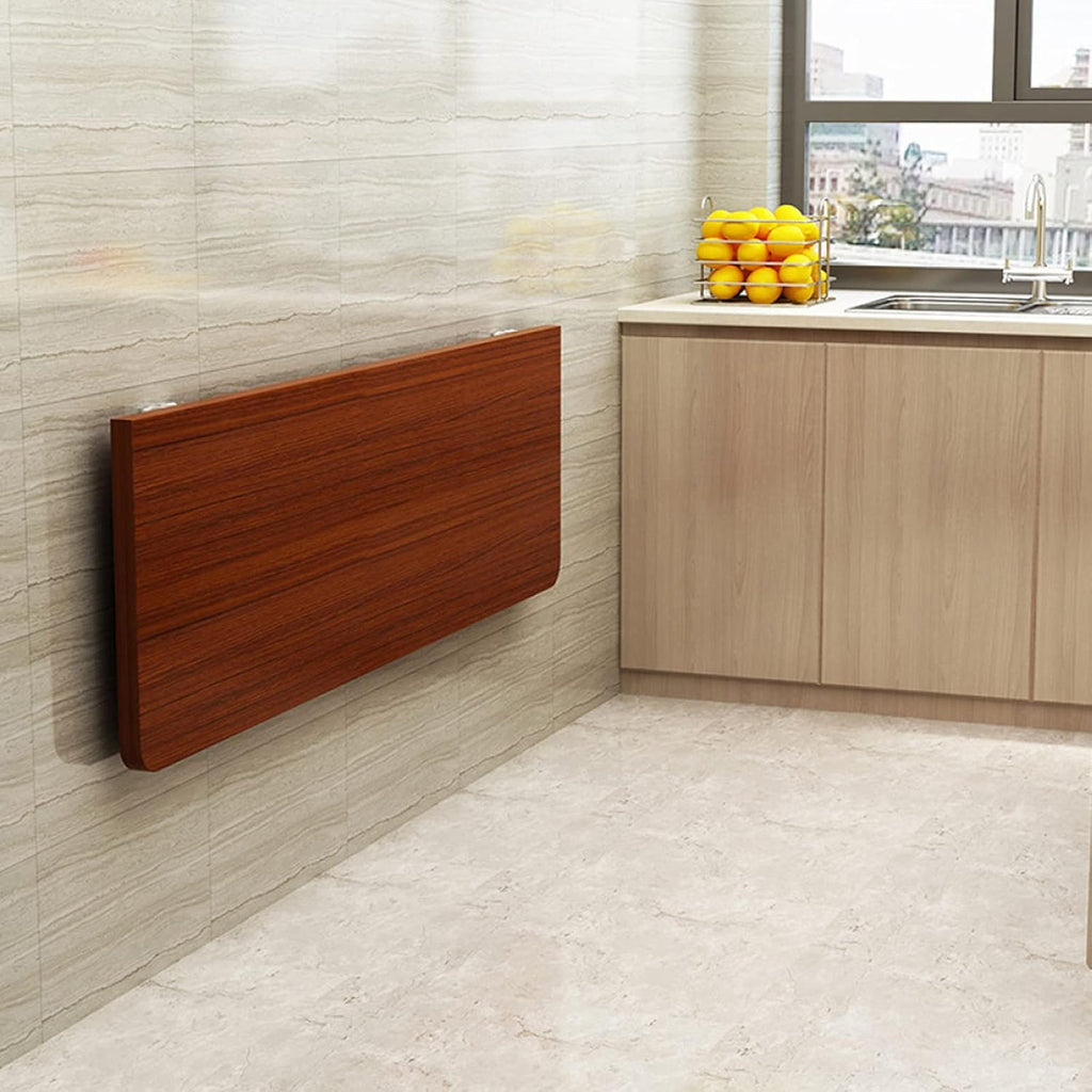 Wall Mounted,Wall Mounted Fold Down Desk for Small Saving Spaces,for Laundry Room,Dining,Room,Study,Kitchen,Bar,D-90cm Fashionable