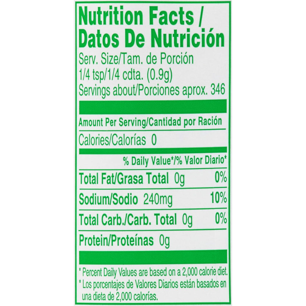 Coarse Ground Garlic Salt with Parsley, 11 Oz G168