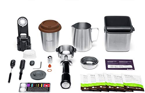 Espresso Machine, Brushed Stainless Steel I35925