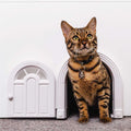 Purrfect Portal Interior Cat Door No-Flap Cat Door for Interior Door Cat Door Interior Door for Cats Up to 20 lbs - Pet Supplies online store