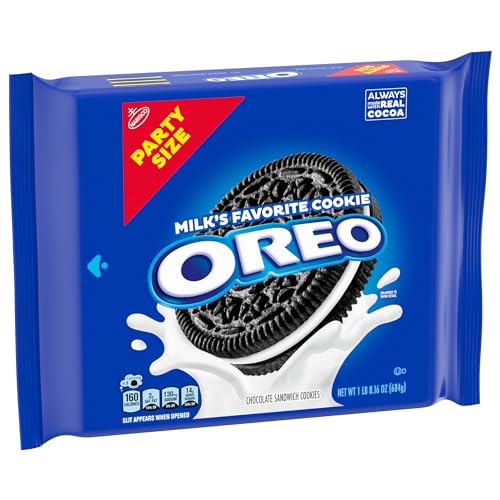 Chocolate Sandwich Cookies, Party Size, 24.16 oz (Pack of 3) N547