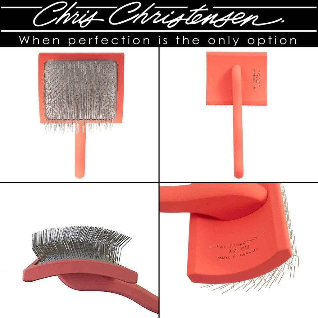 Coral Slicker Brush for Pets O118