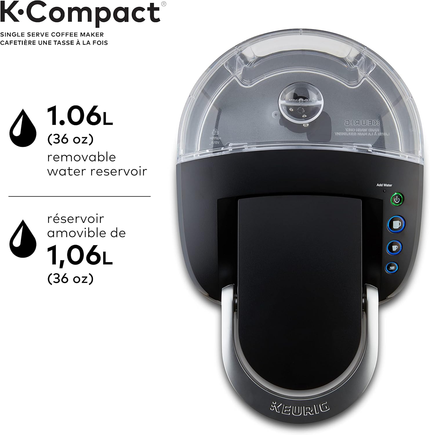 Single Serve Coffee Maker, 3 cups L7905
