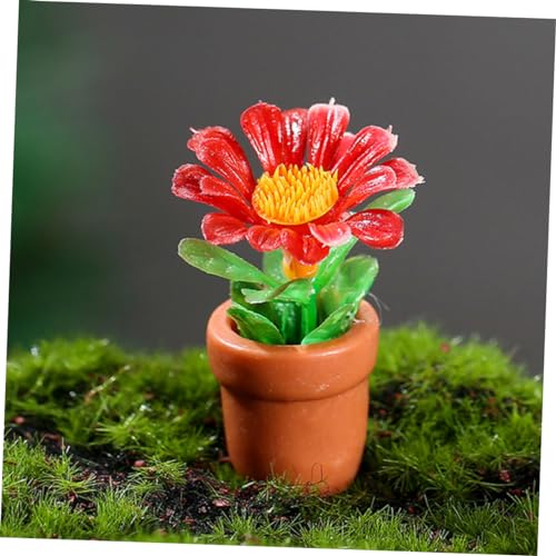 Mini Plant Model Bonsai Decor for Dollhouse U66429