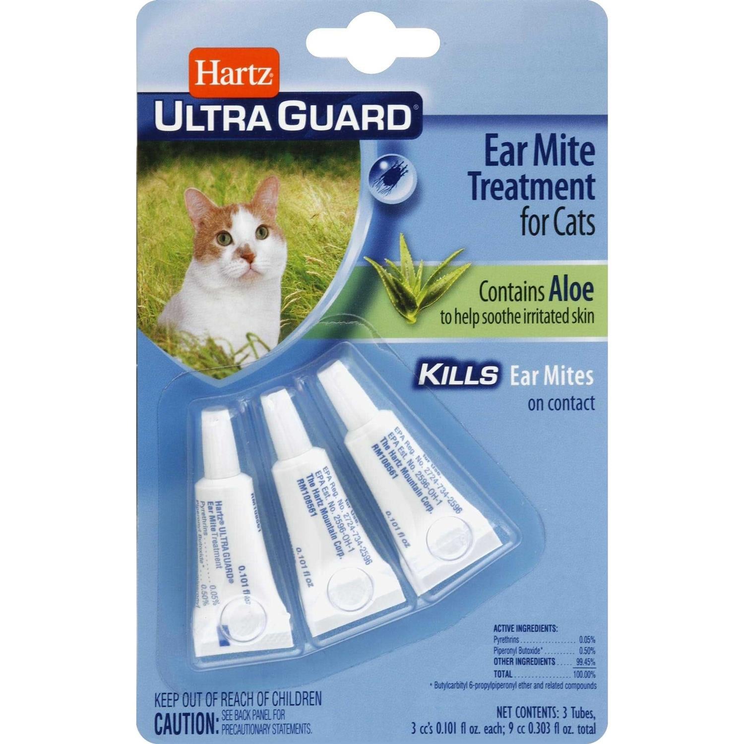 Ear Mite Treatment for Cats D144021