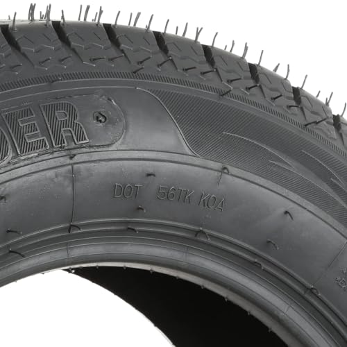Set of 4 Heavy Duty Trailer Tires ST205/75R15 10-Ply Load Range E Q473