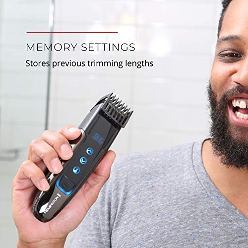 Beard Trimmer with Digital Touch Screen, Cordless Z709