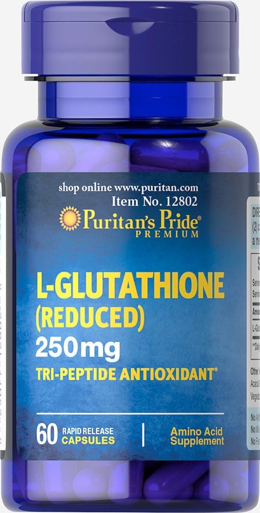 Puritan's Pride L-Glutathione 250 mg-60 Capsules