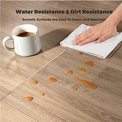 Clear Vinyl Floor Runner Rug Protector for Hardwood and Tile H38617