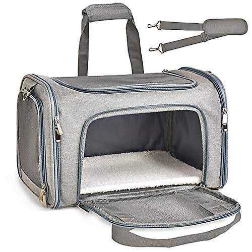 Cat Carrier for Small Medium Cats Puppies up to 15 Lbs Y836427