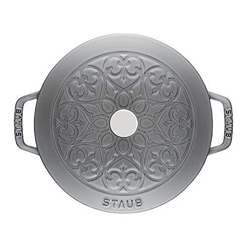 Cast Iron 3.75-qt French Oven with Lid, Graphite Grey E718193