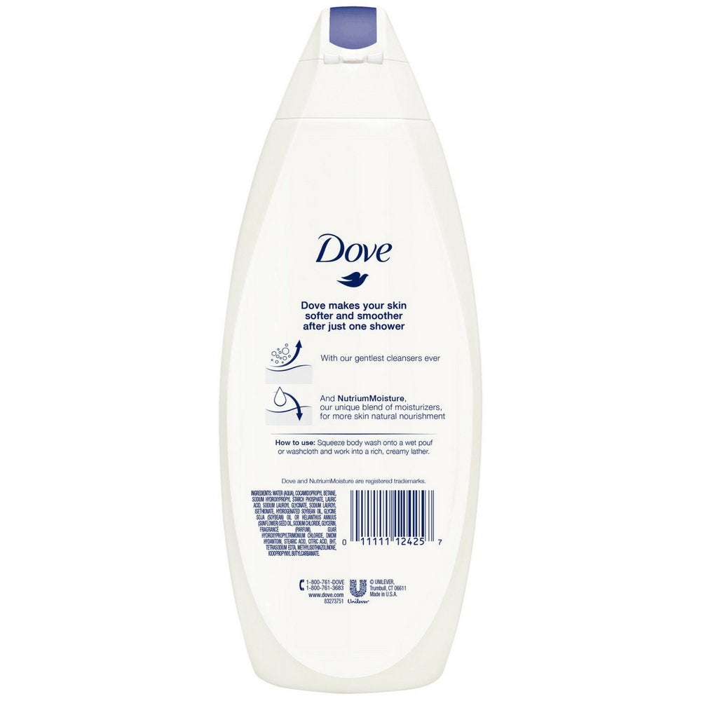 Deep Moisture Body Wash for Dry Skin, 22 Fl Oz (Pack of 4) T274153
