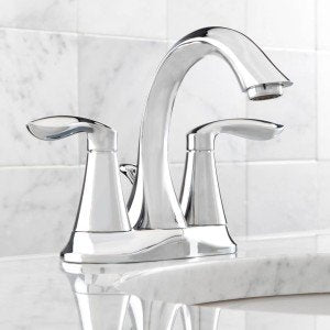 Oil-Rubbed Bronze Two-Handle Centerset Lavatory Faucet with Drain Assembly N506212