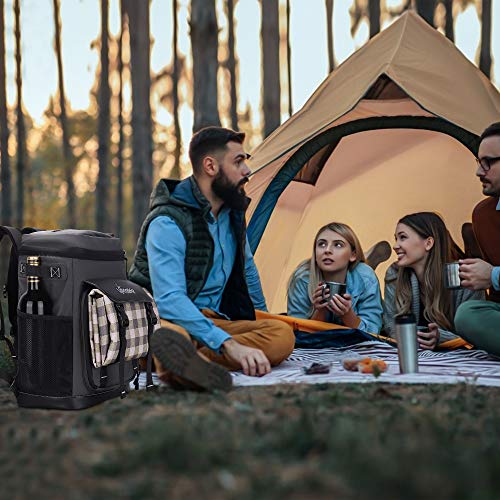 Insulated Cooler Backpack for Camping, Hiking, Beach E7947