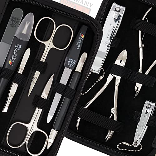 Manicure Pedicure Kit Set with Leather Case Y4408