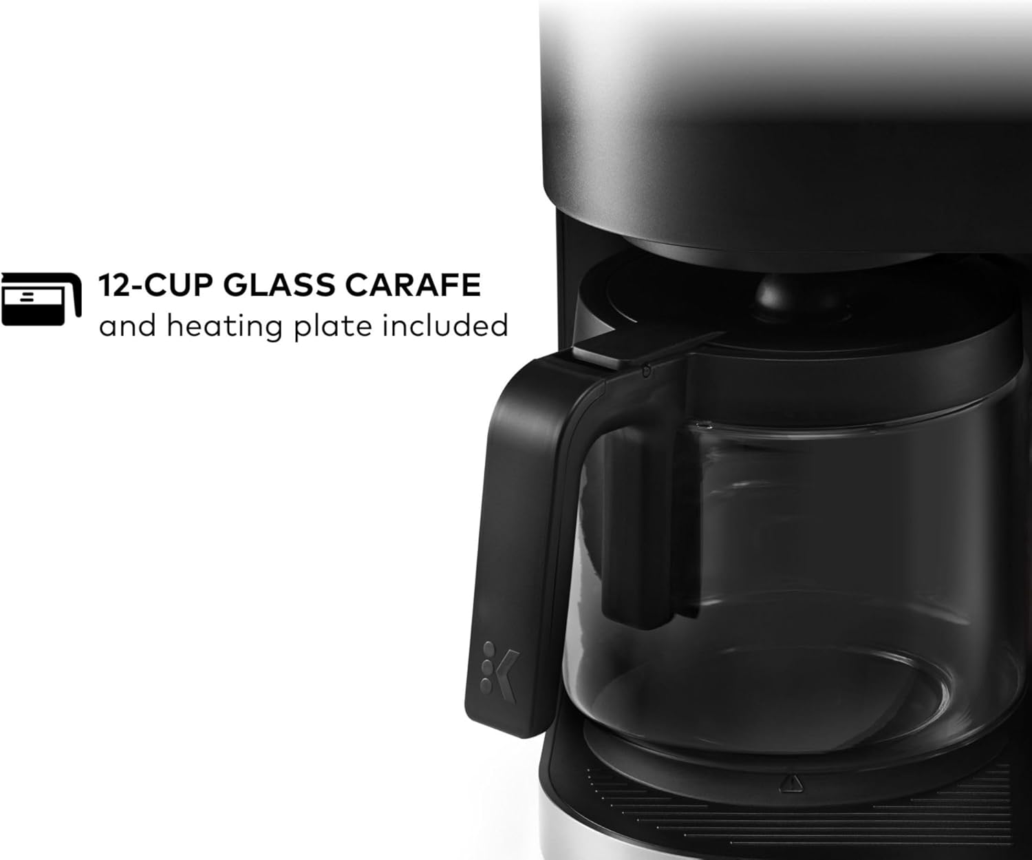 Single Serve & Carafe Coffee Maker, Black F12110