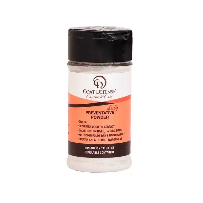 Coat Defense Canine &amp; Cat Daily Preventative Powder - Pet Supplies online store