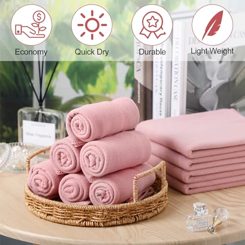 72 Pack Hand Towels, 16 x 27 Inch, Spa Towels for Facial, Barber, Gym, Hotel, Kitchen C71864
