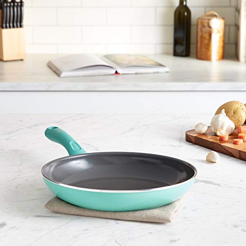 Soft Grip Ceramic Nonstick 10 Inch Frying Pan Skillet O9399