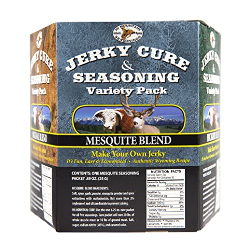 Jerky Seasoning and Cure Kit Variety Pack G776738