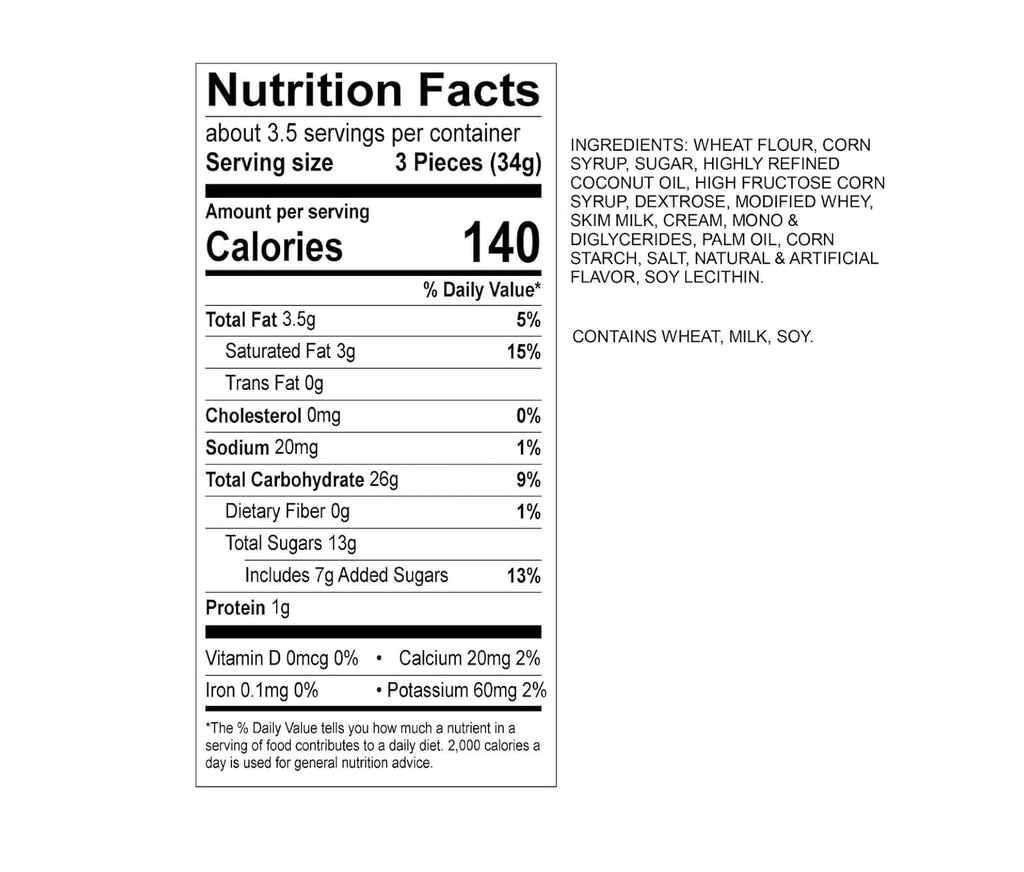 Caramel Creams and Cow Tales Minis Candy Variety Pack H827099