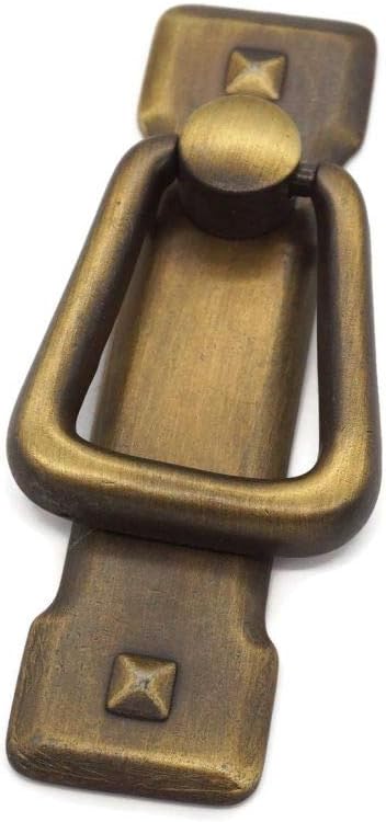 Antique Brass Cabinet Pull 3-3/4 Inch F623737
