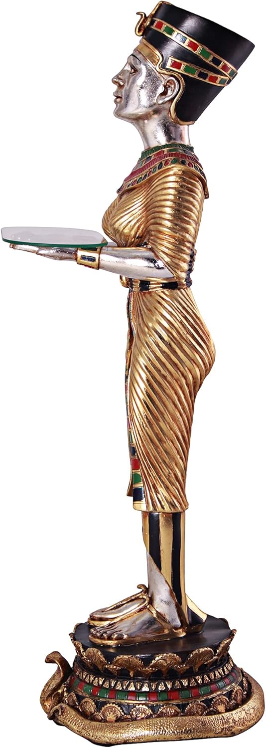 Egyptian Queen's Servant Statue, 42.5 Inch Tall I255
