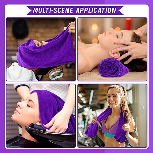 Microfiber Salon Towel, Super Absorbent, Fast Drying, 12 Pack V747