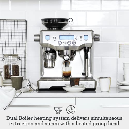 Espresso Machine, Brushed Stainless Steel I35925