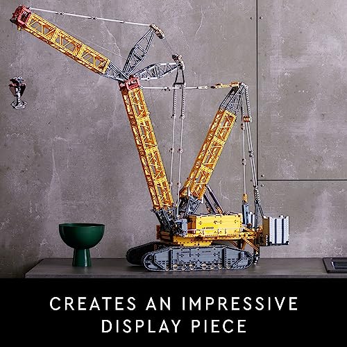 Crawler Crane Building Kit for Adults, Display Model with Winch System C6880