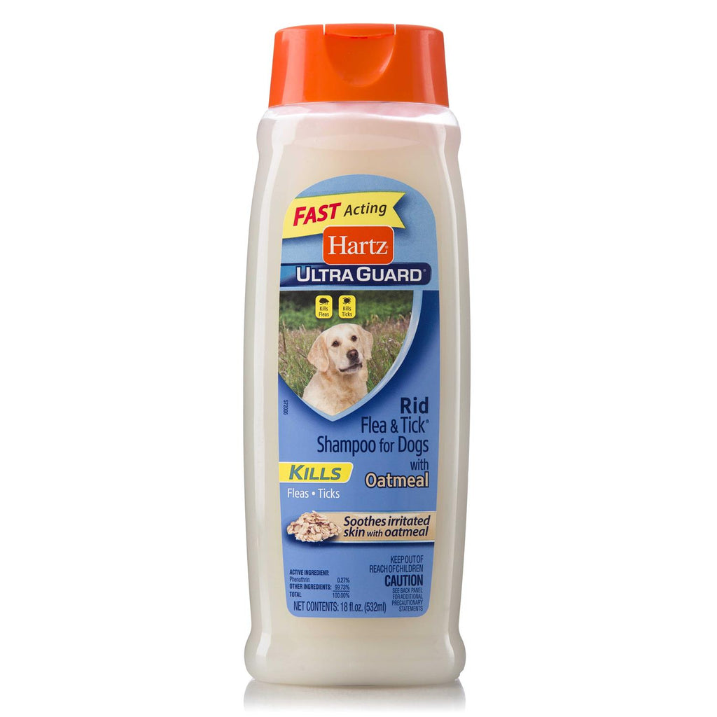 Hartz UltraGuard Rid Flea &amp; Tick Oatmeal Shampoo - Pet Supplies online store