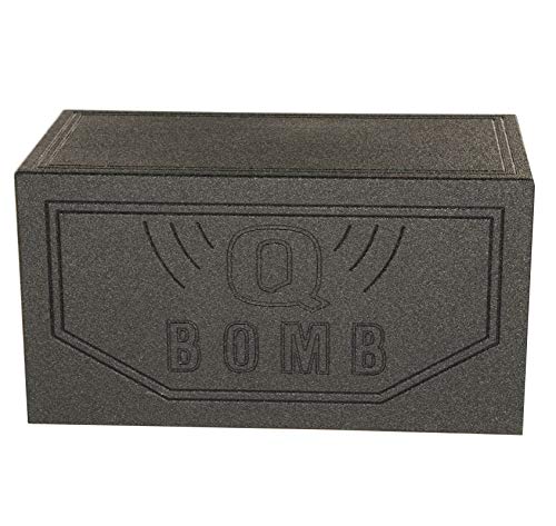 15 Inch Ported Car Subwoofer Sub Box Enclosure, Single Vented Chamber, Black A5882