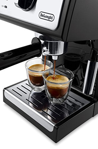 Espresso Cappuccino Maker with Manual Frother, Black F191840