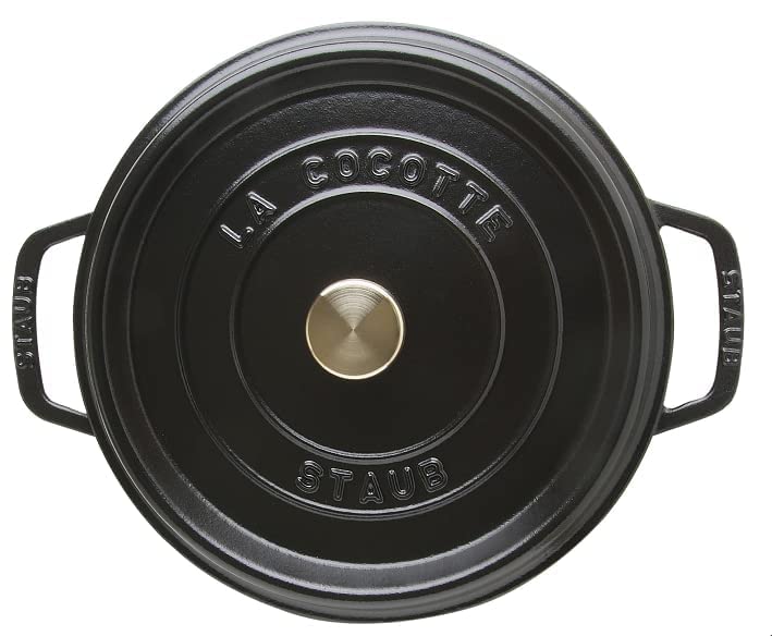 Round Dutch Oven 4-Quart Matte Black L38897