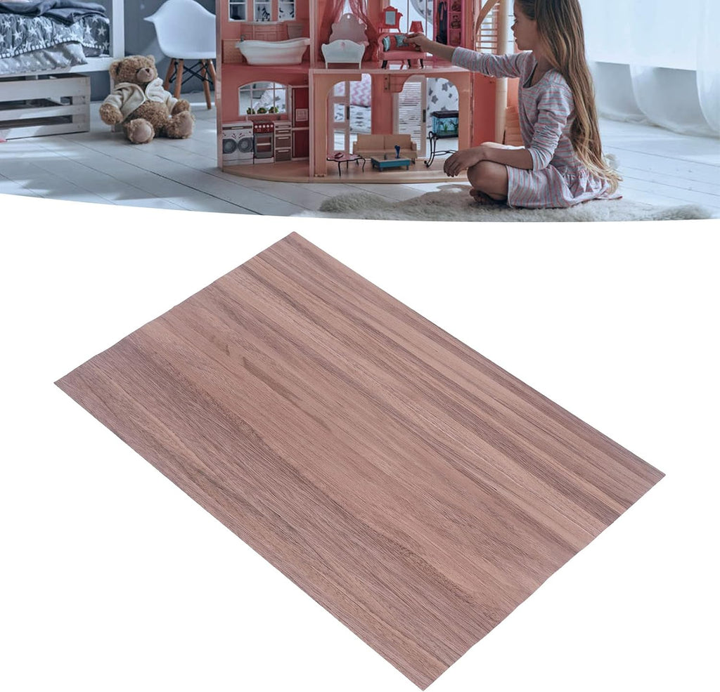Pine Wood Bark Miniature Floorboard for 1:12 Dollhouse Decoration I668