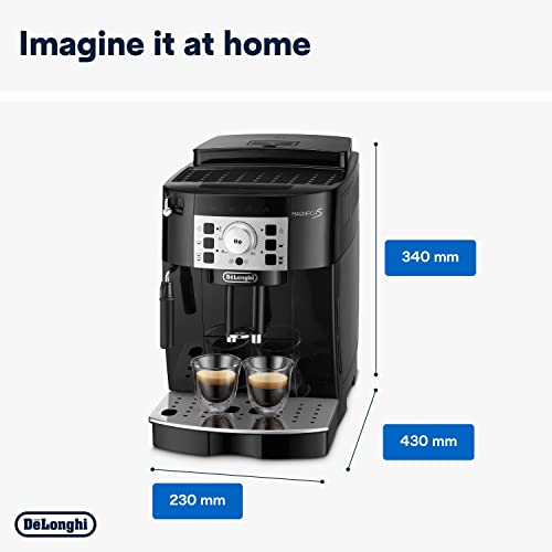 Coffee Maker with Milk Frother, Automatic Espresso Machine, Black T183