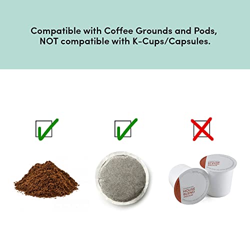 Personal Single-Serve Compact Coffee Maker with Stainless Steel Travel Mug A88229