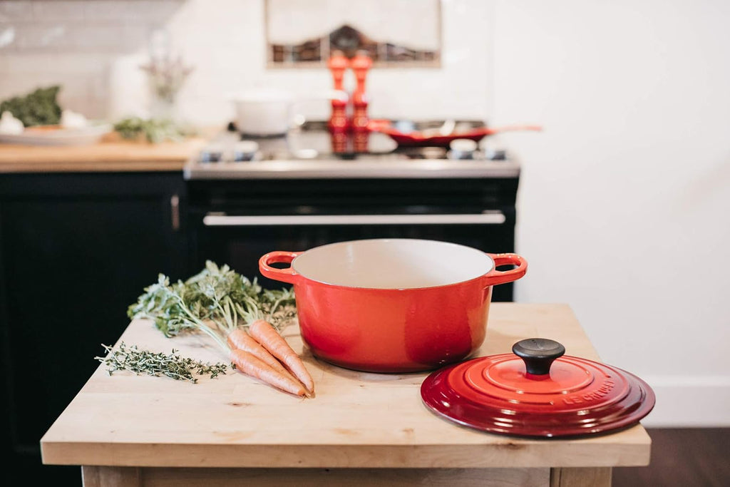 Enameled Cast Iron Round Dutch Oven, 5.5 qt. F9344